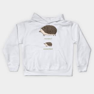 Hedgehog Hedgesprog Kids Hoodie